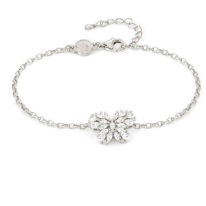 RAYOFLIGHT bracelet in 925 silver CZ Butterfly