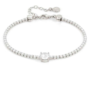 CHIC & CHARM JOYFUL ed. bracelet in 925 silver and cz (CENTRAL) Silver