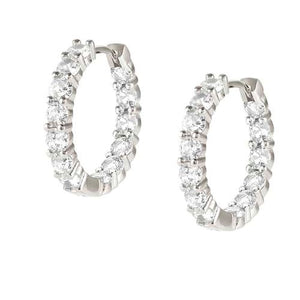 CHIC & CHARM JOYFUL ed. earrings in 925 silver and cz Silver