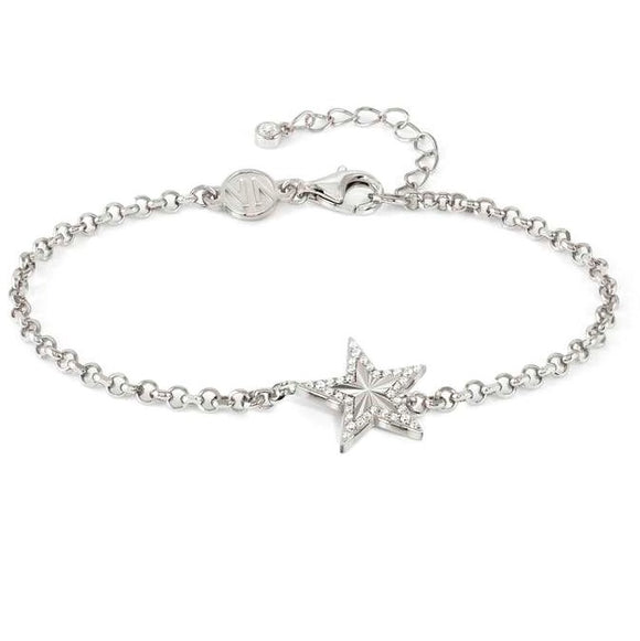 TRUEJOY bracelet in 925 silver and cubic zirconia Star