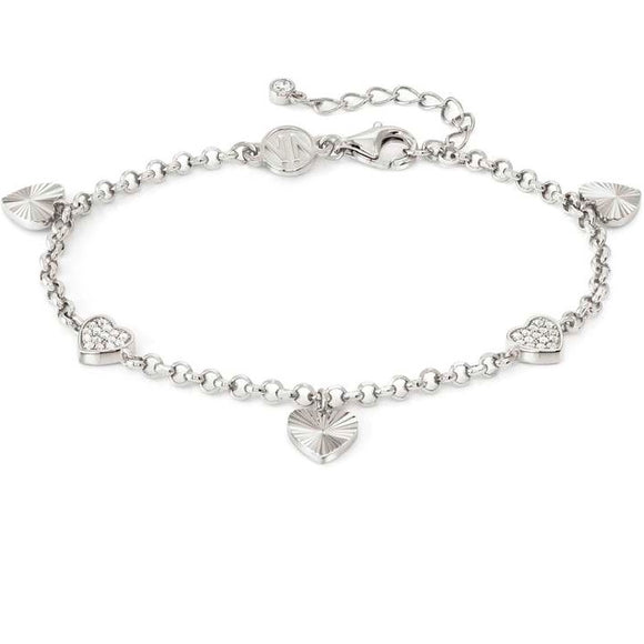 TRUEJOY bracelet in 925 silver and cubic zirconia (RICH) Heart
