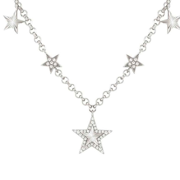 TRUEJOY necklace in 925 silver and cubic zirconia (RICH) Star