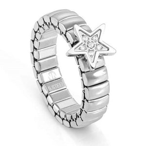 XTE XSMALL ring ed. LIFE, steel, CZ.  Star