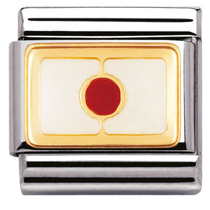 030236/01 Classic in steel with enamel and bonded yellow gold JAPAN