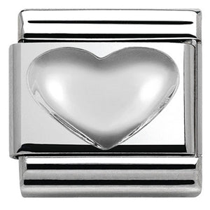 330106/01 Classic SYMBOLS in st.steel and sterling silver Heart