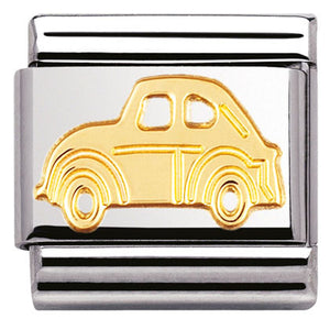 030108/05 Classic S/Steel,bonded yellow  gold Car