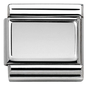 330104/01 Classic PLATES steel & silver 925