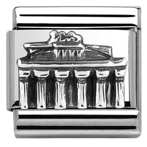 330105/29 Classic MONUMENTS RELIEF  silver 925 Brandenburg Gate