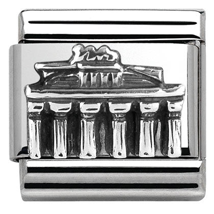 330105/29 Classic MONUMENTS RELIEF  silver 925 Brandenburg Gate