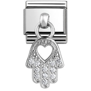 331800/20 Classic CHARMS S/steel,silver 925 Hand of Fatima