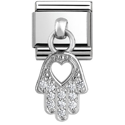 331800/20 Classic CHARMS S/steel,silver 925 Hand of Fatima