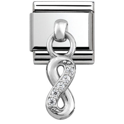 331800/10 Classic CHARMS stainless steel and silver 925 (10_Infinity)