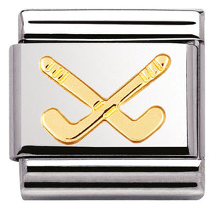 030106/07 Classic S/Steel,bonded yellow gold  Hockey clubs