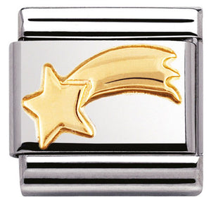 030110/20 Classic S/steel,Bonded Yellow  Shooting star