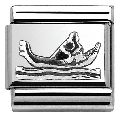 330105/26 Classic MONUMENTS RELIEF silver 925  Gondola (Italy)