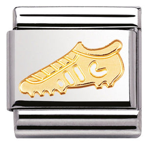030106/04 Classic S/Steel,bonded yellow gold Football boot