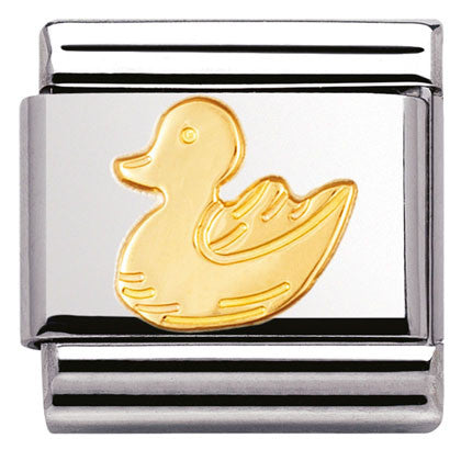030113/01 Classic,S/steel,bonded yellow gold Duck