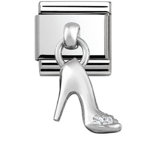 331800/07 Classic CHARMS S/steel, silver 925 Shoe