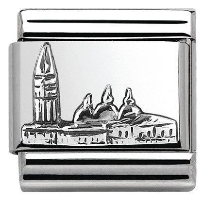 330105/27 Classic MONUMENTS RELIEF silver 925 St. Mark's (Italy)