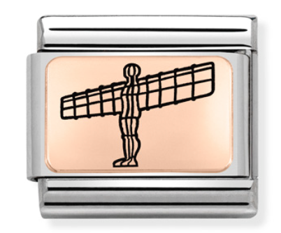 430111/06 Classic Bonded Rose Gold Angel of the North