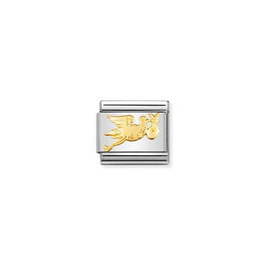 Classic 18ct Yellow Gold Stork