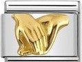 030164/01 Classic bonded yellow Charm (Mani Amanti)   Hands (Spain)